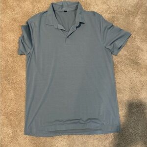 Lululemon blueish gray polo